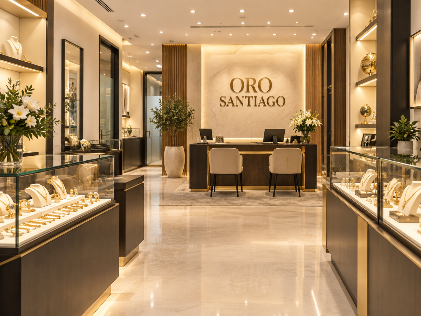 Interior de la tienda